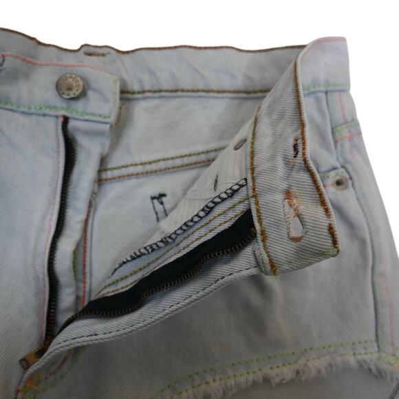 Chewman Limited Womens Jean Shorts Made in Italy - Picture 8 of 9